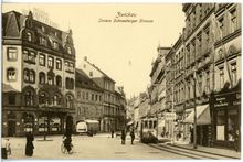 1915년 츠비카우와 이너레 슈네베르거 슈트라세