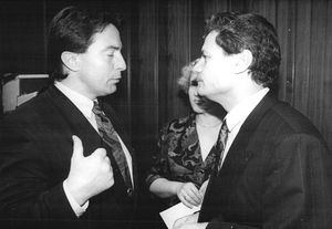 동독 인민의회의 멤버로서의 가우크 (1990)