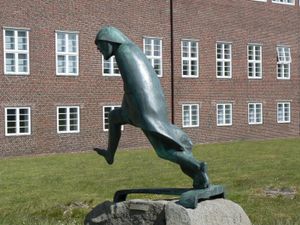 후줌 해양 박물관에 있는 Walter Rössler의 '클라바우터만'