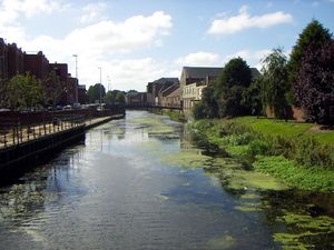 2007년에 홍수가 발생한 프레시니 강