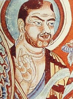 9세기 타림 분지의 비타르카 무드라 벽화