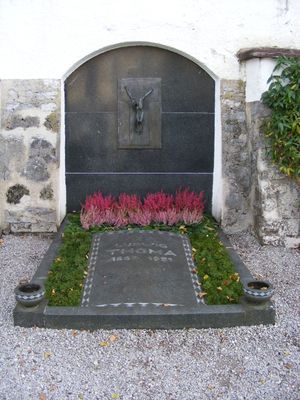 루트비히 토마의 묘