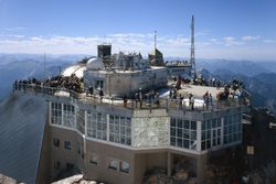 추크슈피체의 정상