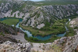 베레비트 자연공원의 크루파 강