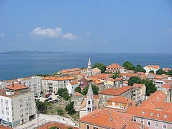 자다르주(Zadar County)의 중심 도시인 자다르.