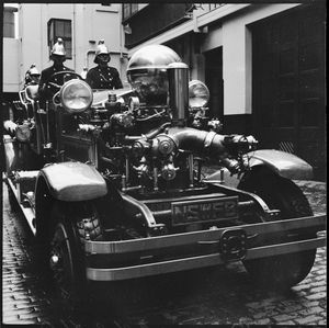 1941년 호주 시드니의 소방차