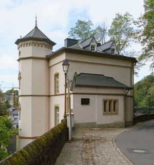 로베르 쉬망의 출생지인 클라우젠, 룩셈부르크 시 교외