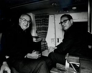 1974년 1월 25일 헨리 키신저와 함께