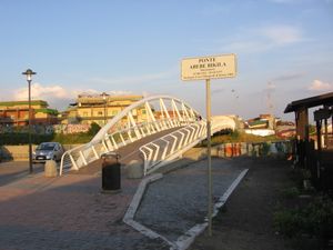 이탈리아 라디스폴리의 아베베 비킬라 다리