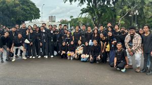 Aksi Kamisan에 참여한 인도네시아 대학교 학생들 (2024년)