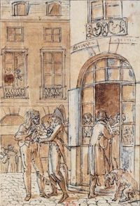 팔레 루아얄의 아시냐 환전소(1795년)