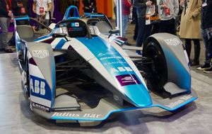 2020년 오토스포츠 인터내셔널(Autosport International)에 전시된 Spark SRT05e 데모 차량