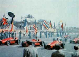 1953년 이탈리아 그랑프리 시작