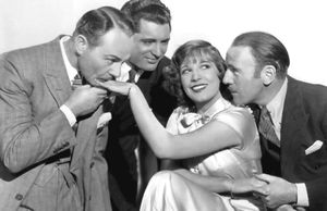 디스 이즈 더 나이트(1932)에서 찰스 러글스, 케리 그란트, 릴리 다미타, 롤랜드 영