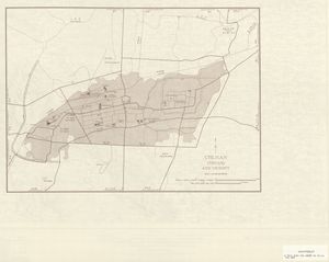 지난 시 지도(CHI-NAN (TSINAN)으로 표기)