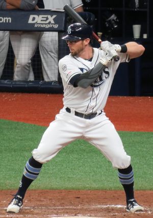 소거드, 2019년 탬파베이 레이스에서 타석에 들어선 모습