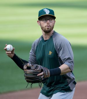 오클랜드 애슬레틱스 시절(2015년 8월 14일)