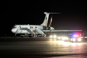 대통령 전용 우크라이나 항공 기업 Il-62