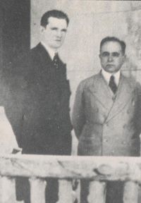 1940년 가이젤(왼쪽)과 제툴리우 바르가스 대통령