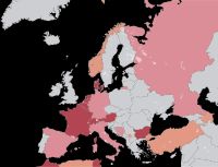 유럽의 부르카 금지 현황 (2023년 기준)
