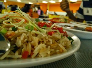 매운 볶음밥은 인도 요리에서도 찾아볼 수 있다.