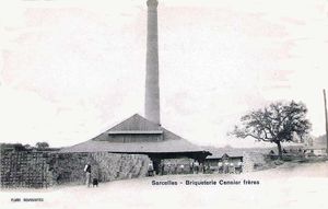 1900년 사르셀의 벽돌 공장