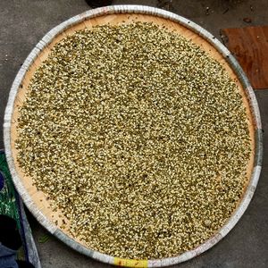 낭글로의 쟁반에 담긴 콩류