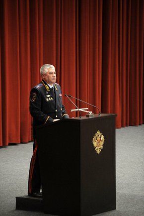 현재 내무부 장관 블라디미르 콜로콜체프