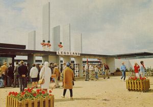1968년 레고랜드 빌룬의 정문