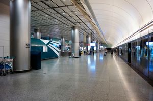 2017년 7월 1번 승강장(공항철도)