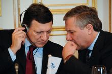 타야니와 호세 마누엘 바호주 유럽 집행위원장, 2008년 유럽국민당(EPP) 의회에서