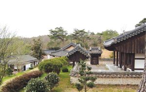 은봉 사당(우산재사)