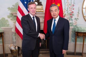 설리번과 왕이 중국 외교부장, 2023년 10월 28일