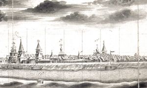 1735년의 이르쿠츠크 성