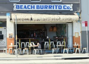 본다이 비치의 카페