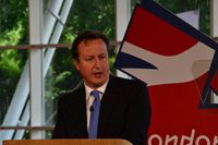 2011년, 데이비드 캐머런 전 총리가 런던 올림픽 및 패럴림픽에 대해 연설했다.