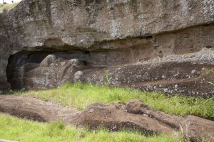 라노 라라쿠 채석장의 미완성 모아이
