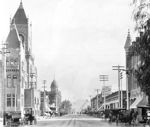 1905년 샌버너디노 시내