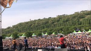 2017년 5월 20일 그린플러그드 서울 페스티벌에서의 잔나비