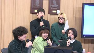 2019년 잔나비; 왼쪽 상단부터 시계 방향으로 윤결, 유영현, 최정훈, 김도형, 장경준