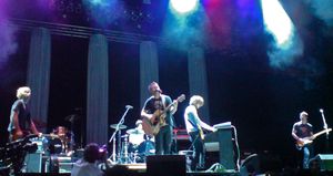 2008년 3월 호주에서 공연하는 원리퍼블릭