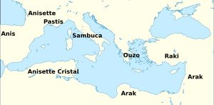 아니스 알코올 지중해 지역