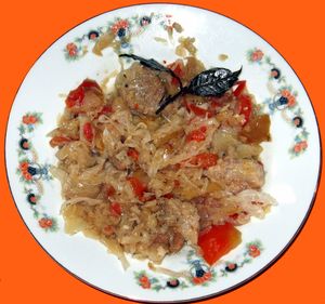 비고스 한 접시