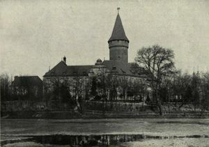 독일 당국에 의해 철거되기 전의 피아스트 성