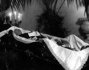 1922년 12월 22일, 영구차에 안치된 나루토비치