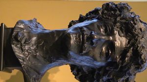 알프레드 길버트의 파데레프스키 흉상(1891), 빅토리아 앤드 앨버트 박물관