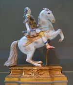 마이센 자기 아우구스트 3세 조각상