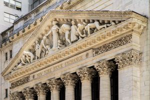 뉴욕 증권 거래소 건물 세부 사항