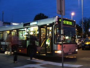 빌뉴스와 공항을 연결하는 버스