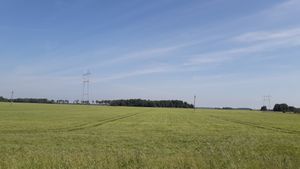 타르투 주 서부의 풍경